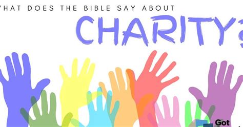The Divine Significance of Charity: Exploring the Biblical Meaning .